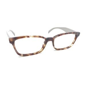 Prada Vpr 18t Ue0-1o1 Tortoise Brown Pink Eyeglas… - image 1